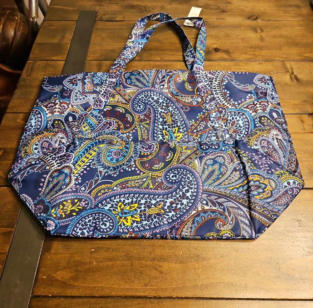 NWT Chico's Paisley Print Tote Bag - Everyday Carry